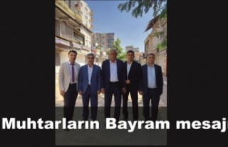 Muhtarların Bayram mesajı