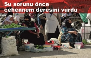 Su sorunu cehennem deresini vurdu