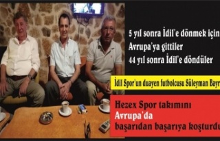 5 yıl sonra İdil’e dönmek için Avrupa’ya gittiler...