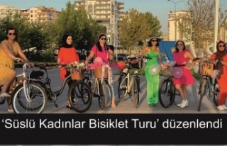Diyarbakır’da ‘Süslü Kadınlar Bisiklet Turu’...