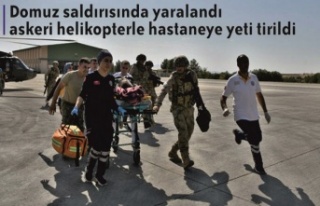 Domuz saldırısında ağır yaralanan çoban askeri...