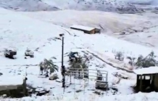 Şırnak'a ilk kar yağdı