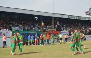 Deplasmanda galip gelen Amedspor grubunda lider oldu