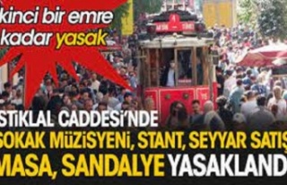 İstiklal Caddesi'nde sokak müzisyenliği yasaklandı