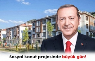 Sosyal konut projesinde ilk kuraların 7 Kasım'da...