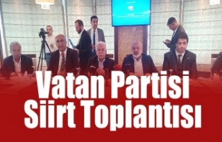 Vatan Partisi Genel Başkanı Perinçek, partisinin...
