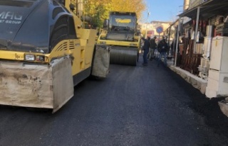 Belediye Asfalt çalışmalarına başladı