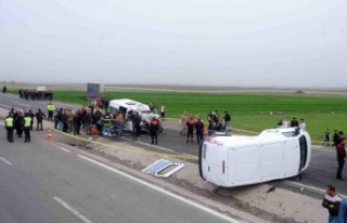 Cizre'de trafik kazası 8 kişi yaralandı