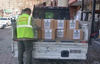 Muhtaç ailelere 4 bin koli yardım dağıtıldı