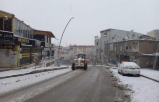 Şırnak'ta yoğun kar yağışı araçlar mahsur...