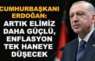 Recep Tayyip Erdoğan "Enflasyon tek haneye düşecek"