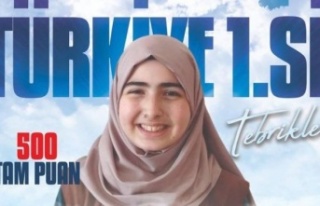 Süriye'li öğrenci LGS sınavında Türkiye...