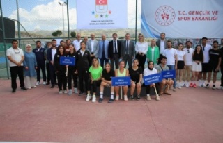 ÜNİLİG Tenis turnuvası Şırnak Üniversitesinde...