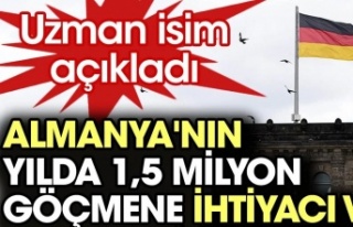 Almanya'nın yılda 1,5 Milyon işçiye ihtiyacı...