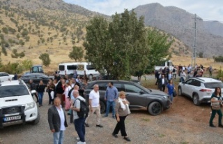 Asuriler terk etikleri köyleri ziyaret ettiler