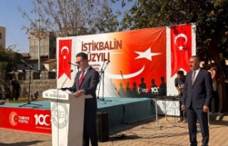 İdil'de 29 Ekim Cumhuriyet Bayramı kutlaması