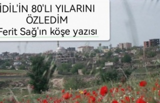 İdil'in 80'li yıllarını özledim