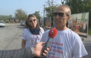 Kürtçe için başlatılan yürüyüş Kocaelide...