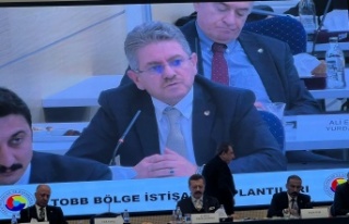 TSO Başkanı Yıldırım TOBB toplantısında ilçenin...