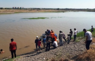 Dicle nehrine 2 kızkardeş atladı