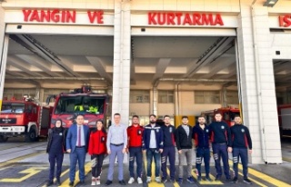 Kaymakam Adıgüzel'den Havaalanına ziyaret