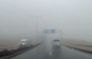 Şırnak'ta sis ve yağış etkili oldu
