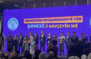 Şırnak İl ve İlçe Belde Belediye Başkan adayları...