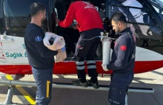 2.5 Aylık İdil'i Bebek Elazığa sevk edildi