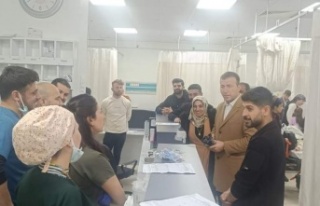 İkbalhan'dan Devlet Hastanesine ziyaret