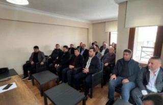 Şırnaklılar Derneğin yönetim kurulu toplantısı...