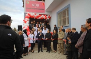 Vali Atay Nur Kültür Merkezin açılışını yaptı