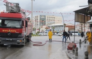 Cizre'de Sel felaketi hasar tespiti yapılıyor