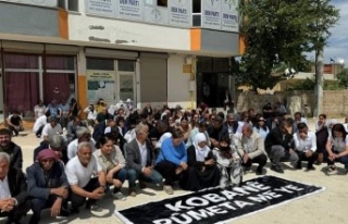 DEM Parti ilçe teşkilatından basın açıklaması
