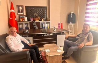 Kaymakam'dan Esnafsanatkar odasına ziyaret
