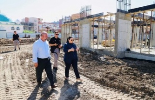 Kaymakam'dan Müftlük hizmet binasına inceleme