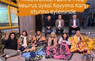 Kayyım nöbeti sabaha kadar sürdü
