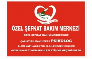 Psikolog alımı yapılacak