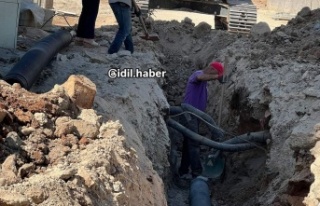 Belediye'den Kanalzasiyon çalışması