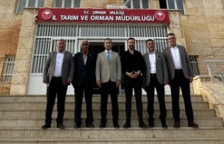 Ziraat odası Koordinasyon kurulundan Şırnak'a...