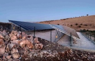 Dumanlı köyünde Güneş enerjisi panelleri kuruldu