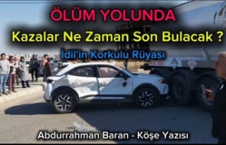 Ölüm yolunda kazalar ne zaman duracak ?