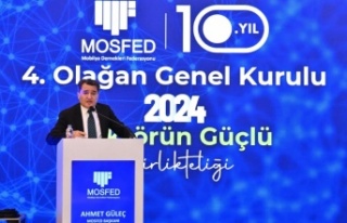 Ahmet Güleç MOSFED Başkanlığına yeniden seçildi