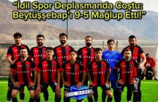 İdil Spor sezona galibiyetle başladı