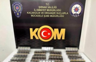 Şırnak'ta Kaçak ürün operasyonu