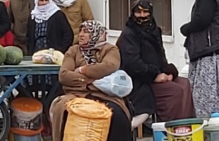 Soğuk Havada Köylü Pazarı