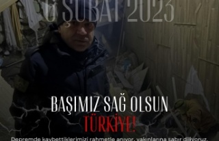 MHP İlçe Başkanından 6 Şubat Deprem Mesajı