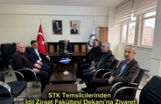 STK'lerden Dekana hoş geldin ziyaretti