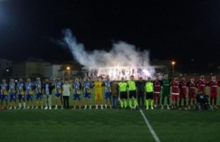 Şırnak’ta İlk defa gece maç oynandı
