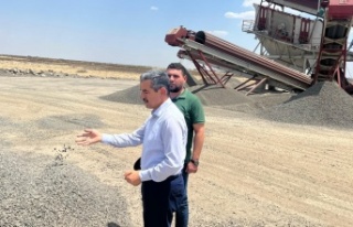 Şırnak Valisinden Konkasör tesisine ziyaret