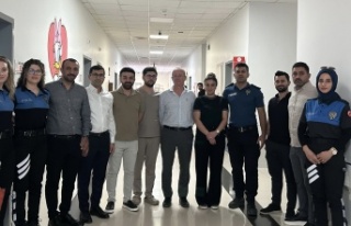 İlçe Emniyet Müdürlüğünden anlamlı ziyaret
